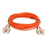 AddOn 7m SC OM1 Orange Patch Cable - Patch cable - SC/UPC multi-mode (M) to SC/UPC multi-mode (M) - 7 m - fiber optic - duplex - 62.5 / 125 micron - OM1 - halogen-free - orange