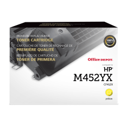 Office Depot Brand Remanufactured High-Yield Yellow Toner Cartridge Replacement For HP 410X, OD410XY