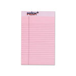 TOPS Prism+ Color Writing Pads, 5in x 8in, Legal Ruled, 25 Sheets, Rose, Pack Of 12 Pads