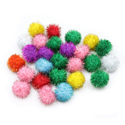 Creativity Street Peel & Stick Poms, Assorted Colors, 240 Poms Per Pack, Set Of 2 Packs