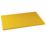 Winco Polyethylene Cutting Board, 1/2inH x 12inW x 18inD, Yellow