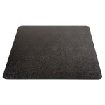 Deflecto Chair Mat For Industrial Carpet, Rectangular, 36in x 48in, Black