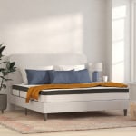 Flash Furniture Capri Hybrid Mattress, King Size, 10inH x 75-1/2inW x 81inD, White