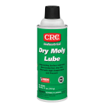 CRC Dry Moly Lubricant Aerosol Spray, 16 Oz, Pack Of 12 Cans