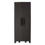 Inval Large 29inW Storage Cabinet, Espresso