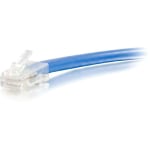 C2G-15ft Cat6 Non-Booted Unshielded (UTP) Network Patch Cable - Blue - Category 6 for Network Device - RJ-45 Male - RJ-45 Male - 15ft - Blue