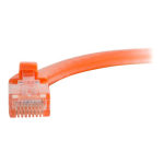 C2G 30ft Cat6 Snagless Unshielded (UTP) Ethernet Network Patch Cable - Orange - Patch cable - RJ-45 (M) to RJ-45 (M) - 30 ft - UTP - CAT 6 - snagless, stranded - orange