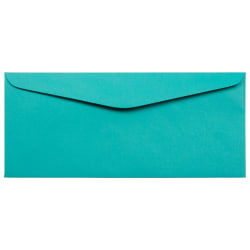 JAM PAPER #10 Business Premium Envelopes, 4 1/8 x 9 1/2, Blue, 25/Pack