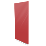 Ghent Aria Low-Profile Magnetic Glass Whiteboard, 60in x 48in, Rose