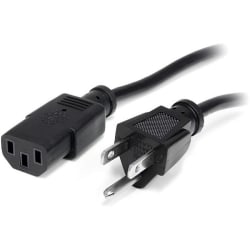 StarTech.com Computer Power Cord - 10 ft. - 10 Pack - Replacement Computer Power Cable - NEMA 5 15p to c13 Power Cord (PXT1011010PK)