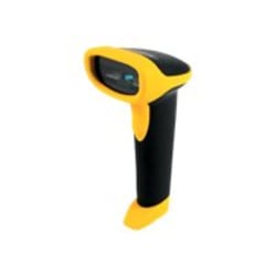 Wasp WWS550i Freedom Cordless Barcode Scanner - Wireless Connectivity - 230 scan/s - 12in Scan Distance - 1D - Laser - CCD - Linear