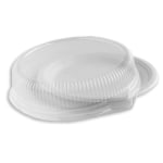 Stalk Market PET Dome Lids, 9in, Clear, Pack Of 200 Lids