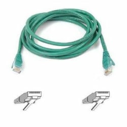 Belkin Cat5e Patch Cable - RJ-45 Male Network - RJ-45 Male Network - 5ft - Green