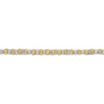 Amscan Christmas Tinsel Pom-Pom Garlands, 9ft, Silver/Gold, Pack Of 2 Garlands