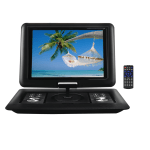 Trexonic Portable 15.4in DVD Player With Screen