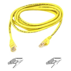 Belkin A3L980-07-YLW-S 7ft Cat 6 Patch Cord