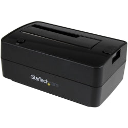 StarTech.com USB 3.1 Hard Drive Dock - USB C / USB A / eSata - 2.5 / 3.5in SATA SSD/HDD Drives - Hard Drive Docking Station