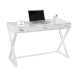 See Jane Work Kate 47inW Writing Desk, White