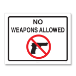 ComplyRight State Weapons Law Poster, English, Indiana, 8 1/2in x 11in