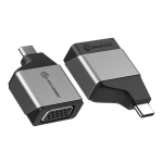 ALOGIC Ultra MINI - Adapter - 24 pin USB-C male to HD-15 (VGA) female - space gray - 1200p support