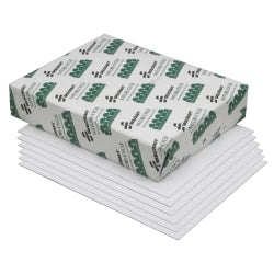 SKILCRAFT Process Chlorine-Free Copy Paper, White, Letter (8.5in x 11in), 5000 Sheets Per Case, 92 Brightness, 100% Recycled (AbilityOne 7530-01-503-8441), Case Of 10 Reams