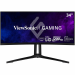 ViewSonic XG341C-2K 34in UW-QHD Curved Screen UltraWide LED Gaming LCD Monitor