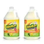 OdoBan Disinfectant Concentrate And Odor Eliminator, 1 Gallon, Citrus Scent, Pack Of 2 Jugs