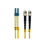 Belkin - Patch cable - LC/PC single-mode (M) to ST/PC single-mode (M) - 1 m - fiber optic - 8.3 / 125 micron - OS1 - yellow