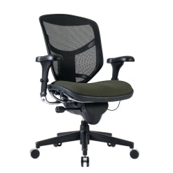 Safco Reve Task Chair, Black/Natural