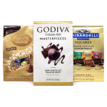 Lindor, Godiva And Ghiradelli Premium Chocolate Variety Pack