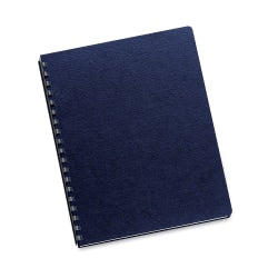 Fellowes Linen Presentation Covers,11-1/4inx8-3/4in,200/PK,Navy