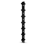 Belkin Double-Sided 7ft Vertical Cable Manager - Cable Manager - Black