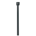 Partners Brand Color Cable Ties, 4in, Gray, Case Of 1,000