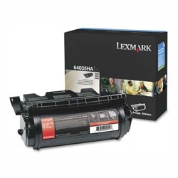 Lexmark 64035HA High-Yield Black Toner Cartridge