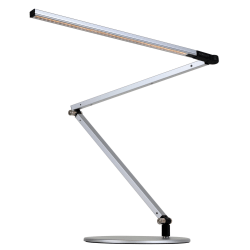 Koncept Z-Bar LED Desk Lamp, 16-7/16inH, Silver