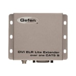 Gefen DVI ELR-Lite Extender over one CAT5, Sender and Receiver Units - Video extender - over CAT 5 - up to 230 ft