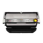 T-Fal Indoor Optigrill + XL, 14-13/16inH x 9inW x 15-13/16inD, Black