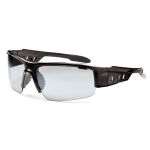 Ergodyne Skullerz Safety Glasses, Dagr, Anti-Fog, Black Frame, Indoor/Outdoor Lens