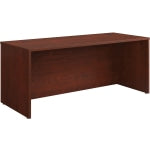 Sauder Affirm 72inW Commercial Computer Desk, Classic Cherry