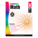 Carson-Dellosa Spectrum Math Workbook, Grade 6