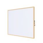 Ghent Impression Non-Magnetic Dry-Erase Whiteboard, Porcelain, 47-3/4in x 71-3/4in, White, Maple Wood Frame