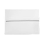 LUX Invitation Envelopes, A10, Peel & Press Closure, White, Pack Of 50