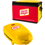 Oscar Mayer Sandwich Maker With Beverage Cooler Bag, 4-1/4in x 9-1/2in, Yellow