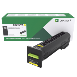 Lexmark 82K1XY0 Extra-High-Yield Return Program Yellow Toner Cartridge