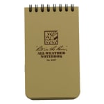 Rite in the Rain Tactical Pocket Notebook, 3in x 5in, Tan