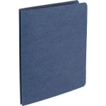 Office Depot Brand Pressboard Side-Bound Report Binders With Fasteners, Dark Blue, 60% Recycled, Pack Of 10