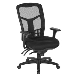 Office Star Pro-Line II Ergonomic ProGrid Mesh-Back Chair, Gray