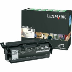 Lexmark T650A11A Return Program Black Toner Cartridge