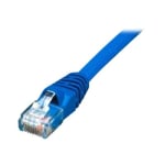 Comprehensive - Patch cable - RJ-45 (M) to RJ-45 (M) - 25 ft - CAT 5e - molded, snagless, stranded - blue