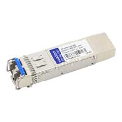 AddOn Aruba Networks SFP-10GE-LRM Compatible TAA Compliant 10GBase-LRM SFP+ Transceiver (MMF, 1310nm, 220m, LC, DOM) - 100% compatible and guaranteed to work